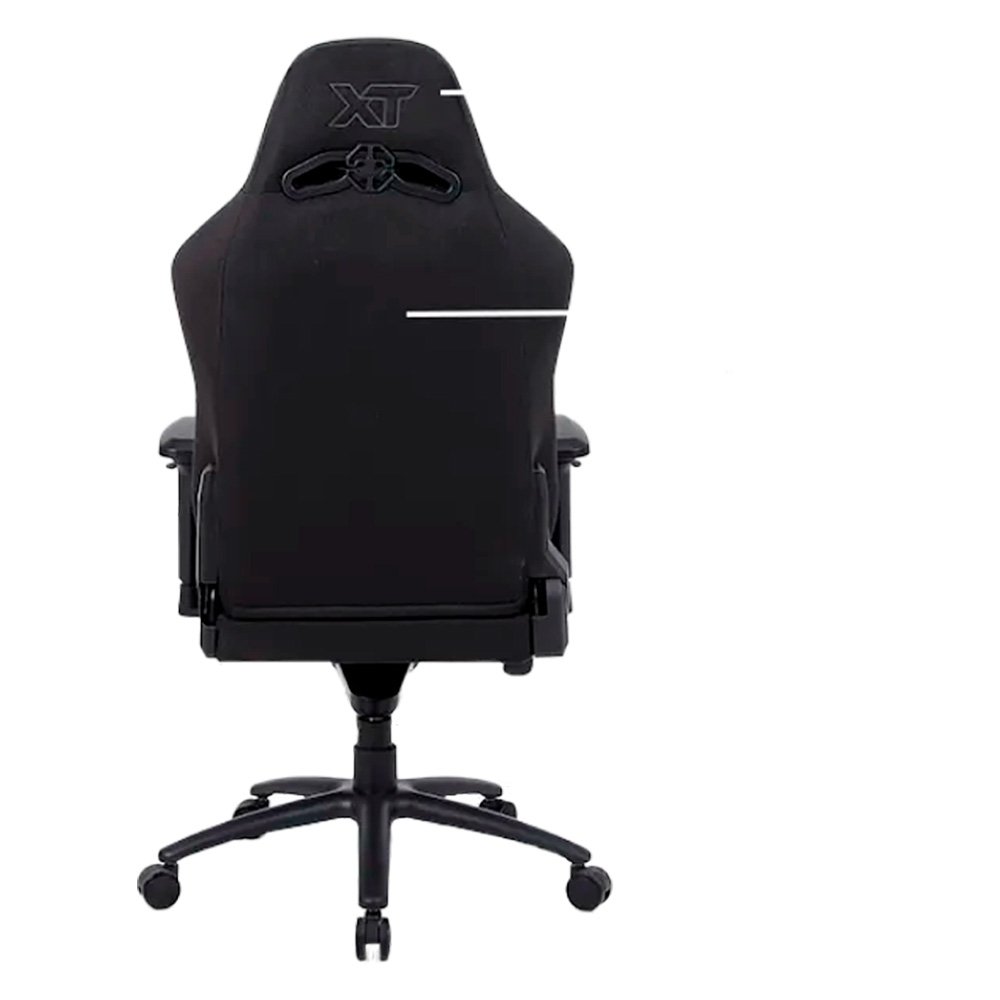 Imagem 14 de 15 do produto Cadeira Gamer XT Racer Fire Gun Style, Até 130Kg, Reclinável, Com Almofadas, Cilindro de Gás Classe 4, Tecido, Preta - XTR-072