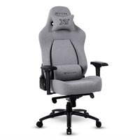 Cadeira Gamer XT Racer Fire Gun Style, Até 130Kg, Reclinável, Com Almofadas, Cilindro de Gás Classe 4, Tecido, Cinza - XTR-073
