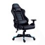 Cadeira Gamer XT Racer Attack, Até 120Kg, Reclinável, Com Almofadas, Cilindro de Gás Classe 4, Couro PU, Preta e Azul - XTR-053