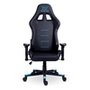 Cadeira Gamer XT Racer Attack, Até 120Kg, Reclinável, Com Almofadas, Cilindro de Gás Classe 4, Couro PU, Preta e Azul - XTR-053