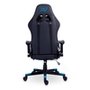 Cadeira Gamer XT Racer Attack, Até 120Kg, Reclinável, Apoio de Pés Retrátil, Cilindro de Gás Classe 4, Couro PU, Preta e Azul - XTR-058
