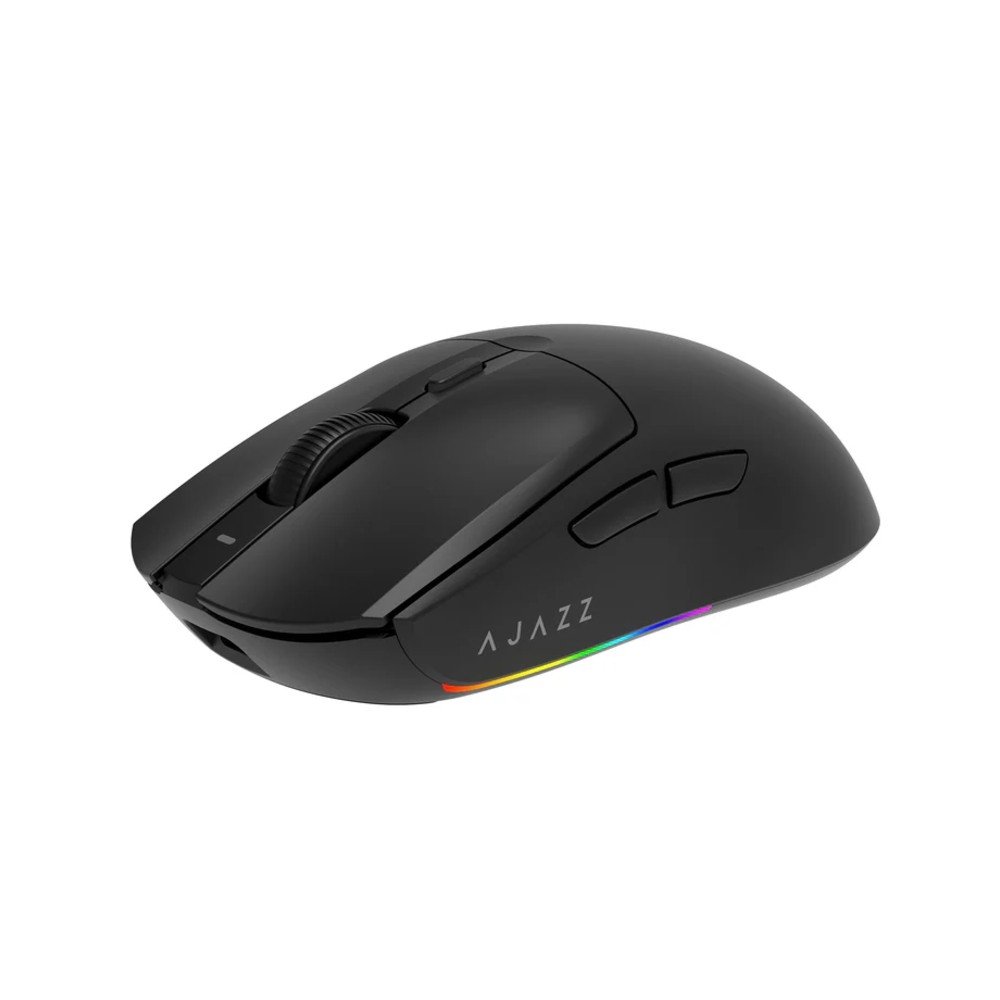 Imagem 4 de 5 do produto Mouse Gamer Sem Fio AJAZZ AJ139 V2, 12.000 DPI, Base de Carregamento RGB, 3 Modos, Preto - AJAZZ-MOUSE-AJ139-V2-MC-BK