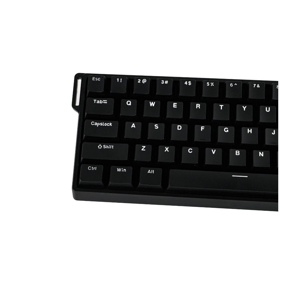 Imagem 2 de 10 do produto Teclado Magnético Gamer AULA WIN60 HE, Switches Magnéticos, RGB, 8000Hz Polling Rate, Cinza Escuro - AULA-WIN60HE-Mag-BK-Greywood