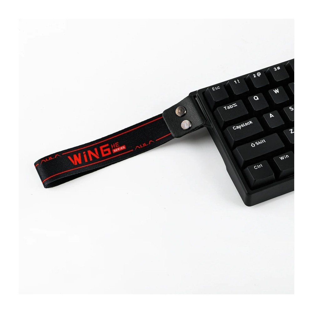 Imagem 5 de 10 do produto Teclado Magnético Gamer AULA WIN60 HE, Switches Magnéticos, RGB, 8000Hz Polling Rate, Cinza Escuro - AULA-WIN60HE-Mag-BK-Greywood