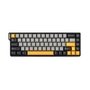 Teclado Magnético Gamer AULA WIN68 HE, Switches Magnéticos, RGB, 8000Hz Polling Rate, Cinza Escuro - AULA-WIN68HE-Mag-BK-Greywood