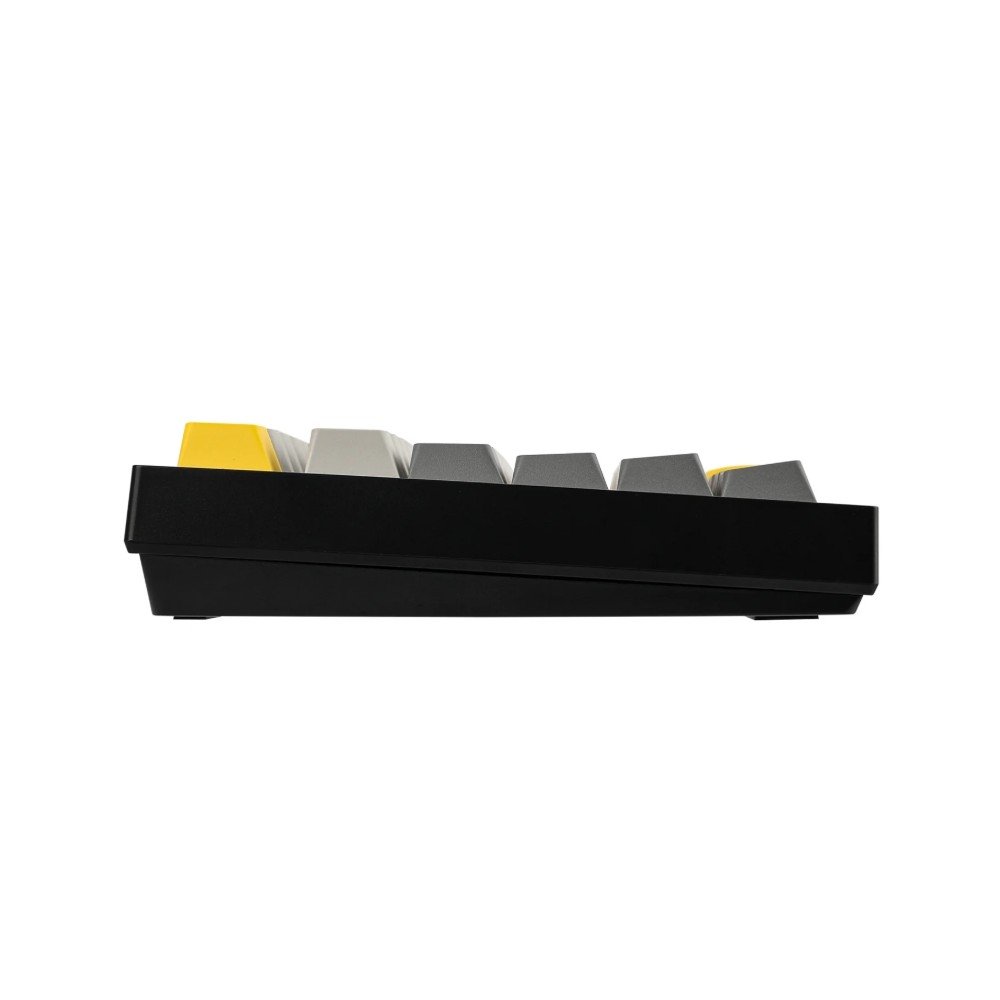 Imagem 2 de 2 do produto Teclado Sem Fio Mecânico Gamer AJAZZ AK820 Pro, Gasket Mount, Tela TFT, RGB, Tri-Mode, Switch Gift, Amarelo - Ajazz-AK820-Pro-GY-gift