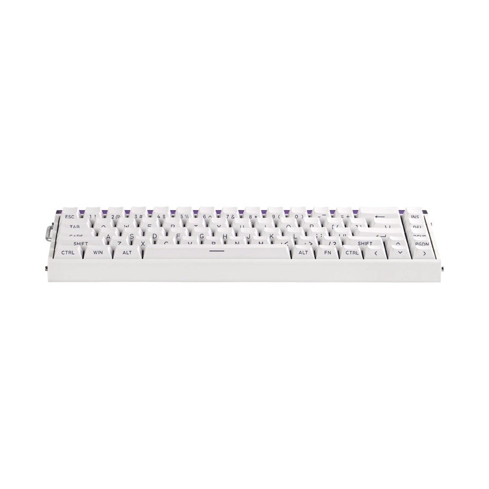 Imagem 2 de 5 do produto Teclado Magnético Gamer AULA Hero68 HE, Switches Magnéticos Hotswap, RGB, 8000Hz Polling Rate, Branco - AULA-HERO68HE-SP-WH-SYMB