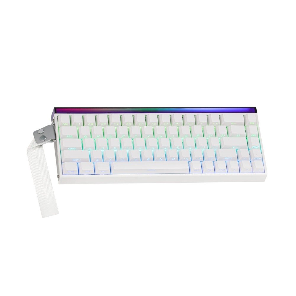 Imagem 5 de 5 do produto Teclado Magnético Gamer AULA Hero68 HE, Switches Magnéticos Hotswap, RGB, 8000Hz Polling Rate, Branco - AULA-HERO68HE-SP-WH-SYMB
