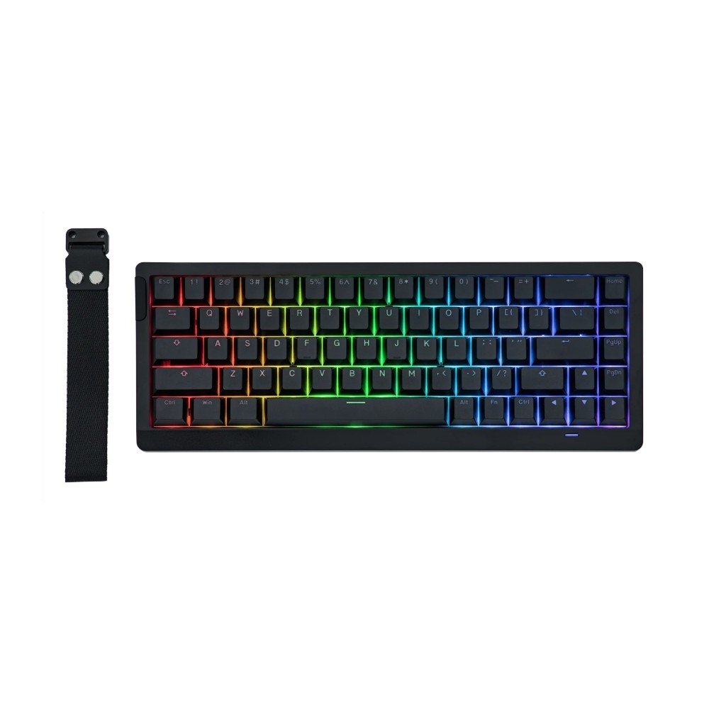 Imagem 2 de 2 do produto Teclado Magnético Gamer EPOMAKER HE68 Lite, Switches Hall Effect, RGB, 8K Polling, Preto - EPOMAKER-HE68-LITE-W1-BK-BY