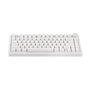 Teclado Mecânico Gamer AULA F75, RGB, Switch Red, Keycaps PBT, Hotswap, Branco - AULA-F75-Wired-WH-R