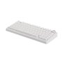 Teclado Mecânico Gamer AULA F75, RGB, Switch Red, Keycaps PBT, Hotswap, Branco - AULA-F75-Wired-WH-R