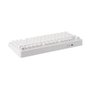 Teclado Mecânico Gamer AULA F75, RGB, Switch Red, Keycaps PBT, Hotswap, Branco - AULA-F75-Wired-WH-R