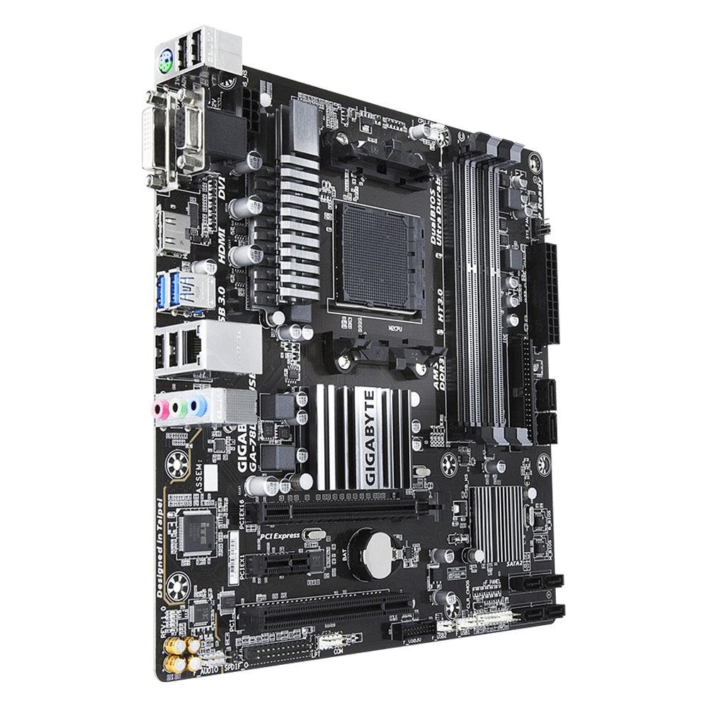 Placa-Mãe Gigabyte GA-78LMT-USB3 R2, AMD AM3+, mATX, DDR3
