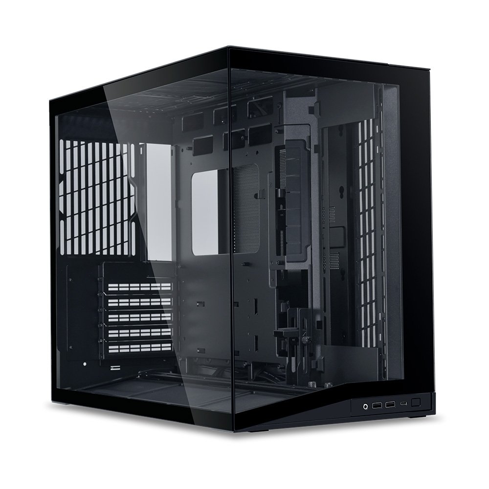 Gabinete Gamer ( Balão.info) Mini V2, Midi Tower, Lateral em Vidro, Preto - O11DMIV2X - view 2