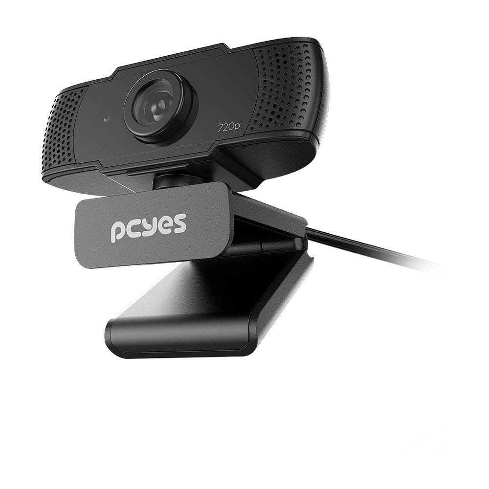 Webcam Pcyes Raza HD-03, HD, 720P, Com Microfone, Preto - Rzhd03 - view 6