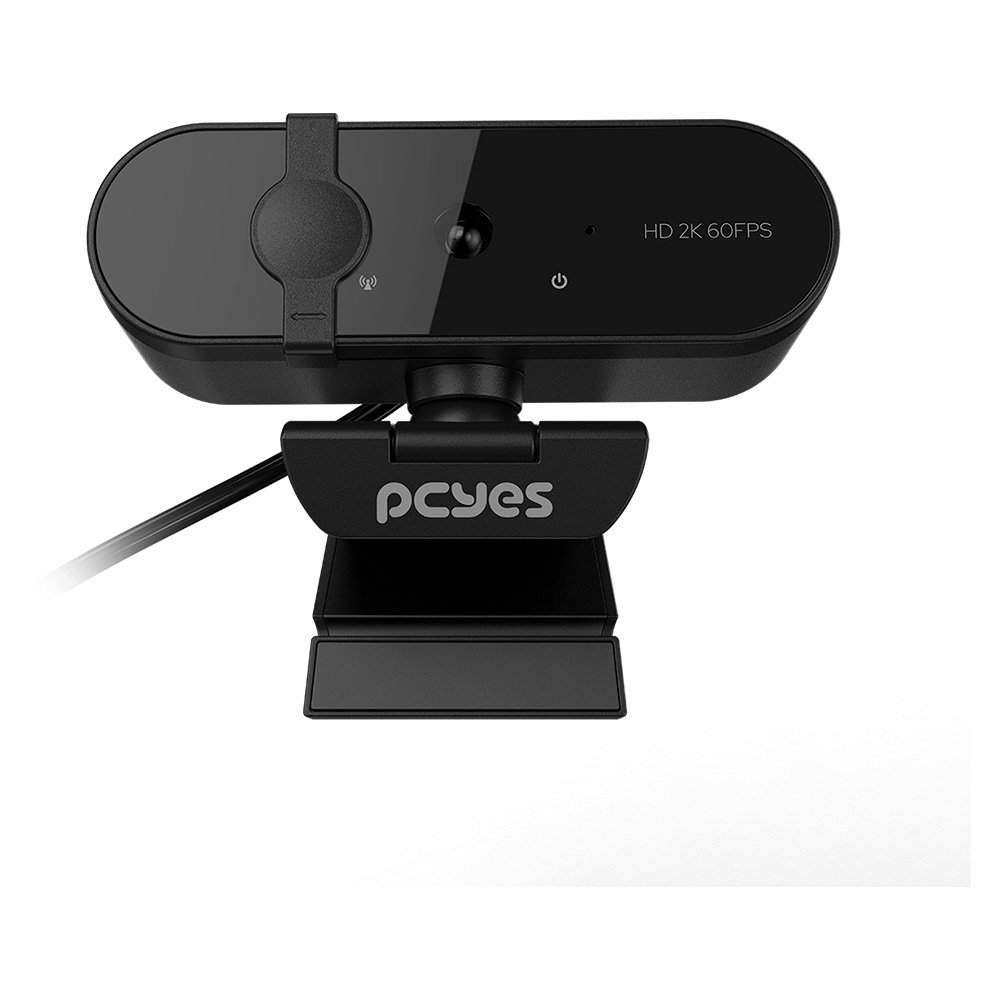 Webcam Pcyes Raza 2K-01, 2K, Foco Automático, Com Microfone, Preto - Rz2K01 - view 2