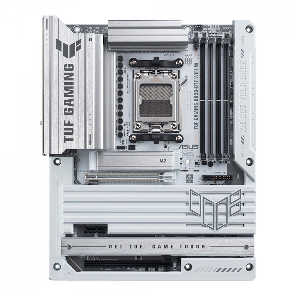 Placa-Mãe ASUS TUF GAMING B850-BTF WIFI W, AMD AM5, ATX, DDR5, Wi-fi 7, Branco - 90MB1KW0-M0EAY0 - view 5