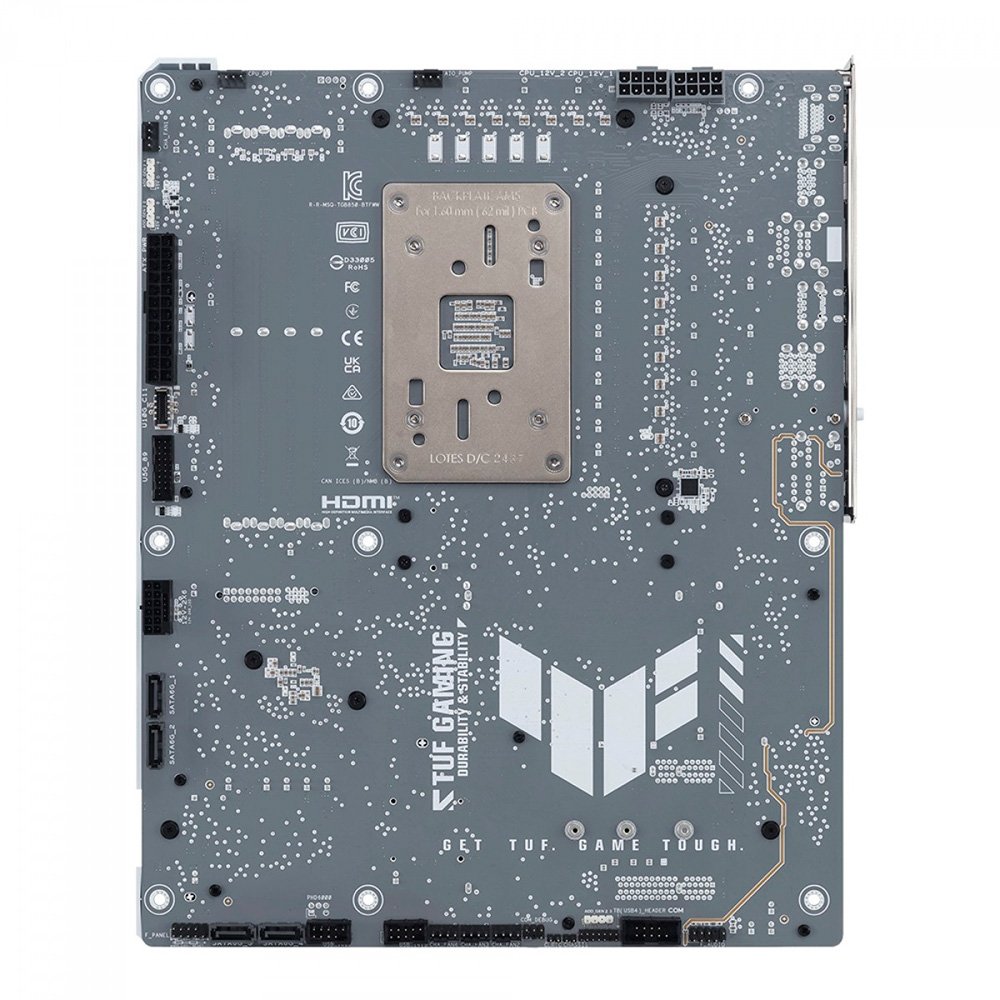 Placa-Mãe ASUS TUF GAMING B850-BTF WIFI W, AMD AM5, ATX, DDR5, Wi-fi 7, Branco - 90MB1KW0-M0EAY0 - view 6