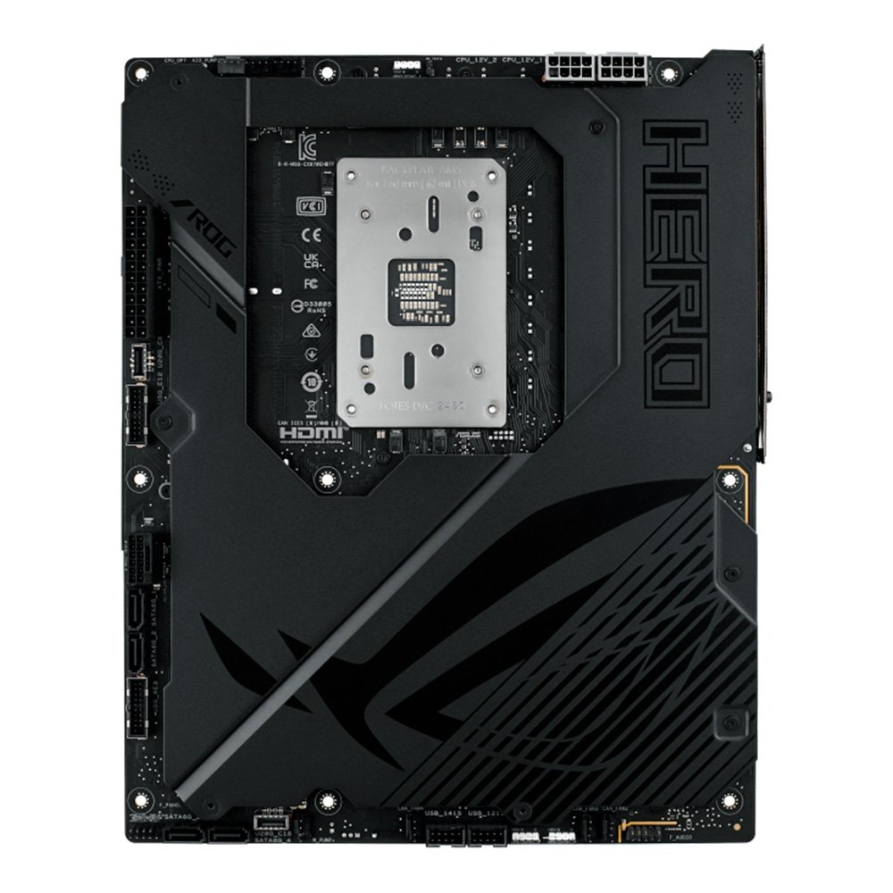 Imagem 8 de 12 do produto Placa Mãe ASUS ROG CROSSHAIR X870E HERO BTF, AMD AM5, ATX, DDR5, RGB, Wi-fi 7, Preto - 90MB1MX0-M0EAY0