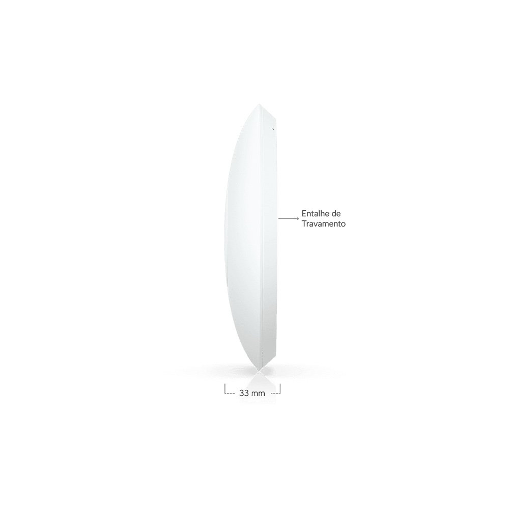 Access Point Ubiquiti UniFi U7-Lite, Wi-Fi 7, Porta 2.5GbE, Sem Fonte - U7-LITE - view 10