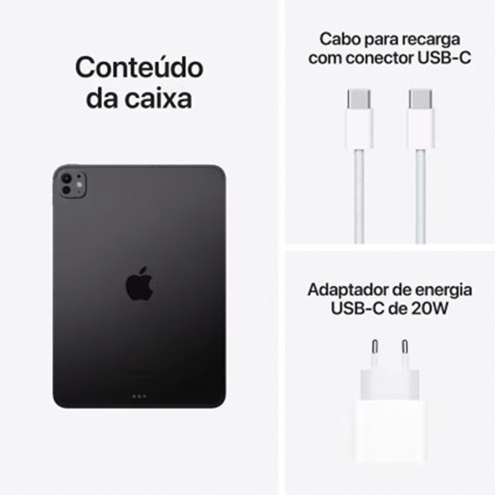 iPad Pro 11 M4 1TB Wi-Fi + Cellular | KaBuM!
