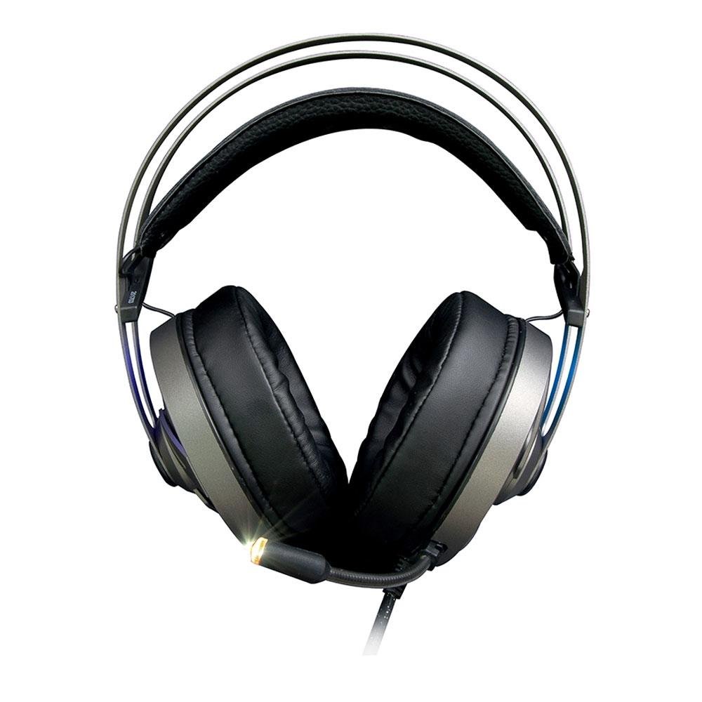 Imagem 2 de 5 do produto Headset Gamer C3 Tech P2 e USB, Preto RGB Goshawk PH-G300SI