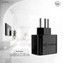 Protetor Contra Surtos Elétricos (DPS), 127/220V, 10 Amperes, 1 Tomada, 3 pinos, iCLAMPER Pocket LCF, 3P 10A, Preto - 28506