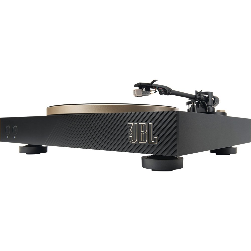 Toca-Discos Vinil Bluetooth JBL Spinner BT, Hi-Fi Premium, Preto com Dourado - JBLSPINNERBTGLDBR - view 8