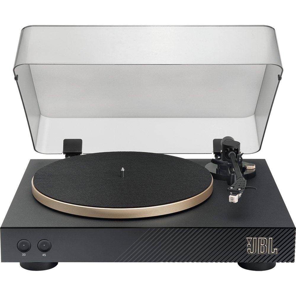 Toca-Discos Vinil Bluetooth JBL Spinner BT, Hi-Fi Premium, Preto com Dourado - JBLSPINNERBTGLDBR - view 2