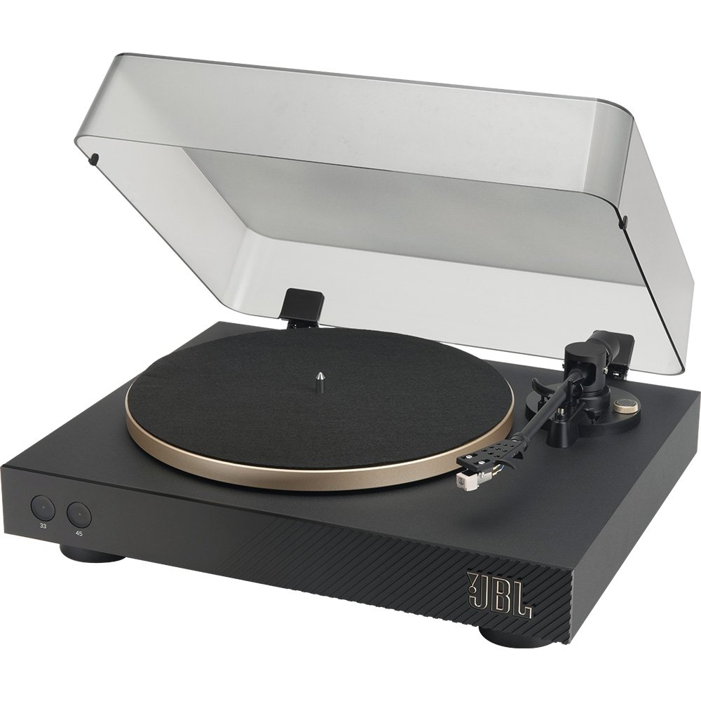 Toca-Discos Vinil Bluetooth JBL Spinner BT, Hi-Fi Premium, Preto com Dourado - JBLSPINNERBTGLDBR - view 3