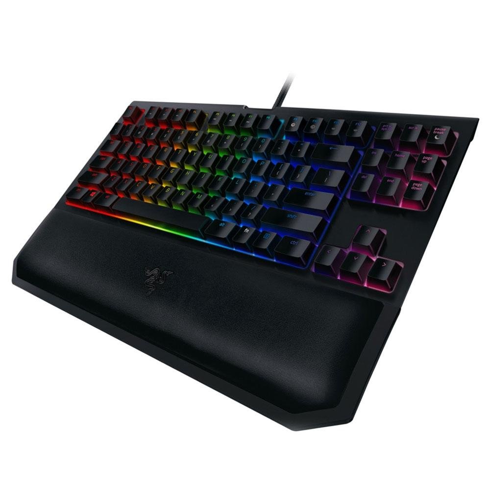 Teclado Mecânico Gamer Razer BlackWidow Tournament V2, Chroma, Razer Switch Yellow, US - RZ03-02190900-R3U1 Teclado Mecânico Gamer Razer BlackWidow Tournament V2, Chroma, Razer Switch Yellow, US - RZ03-02190900-R3U1