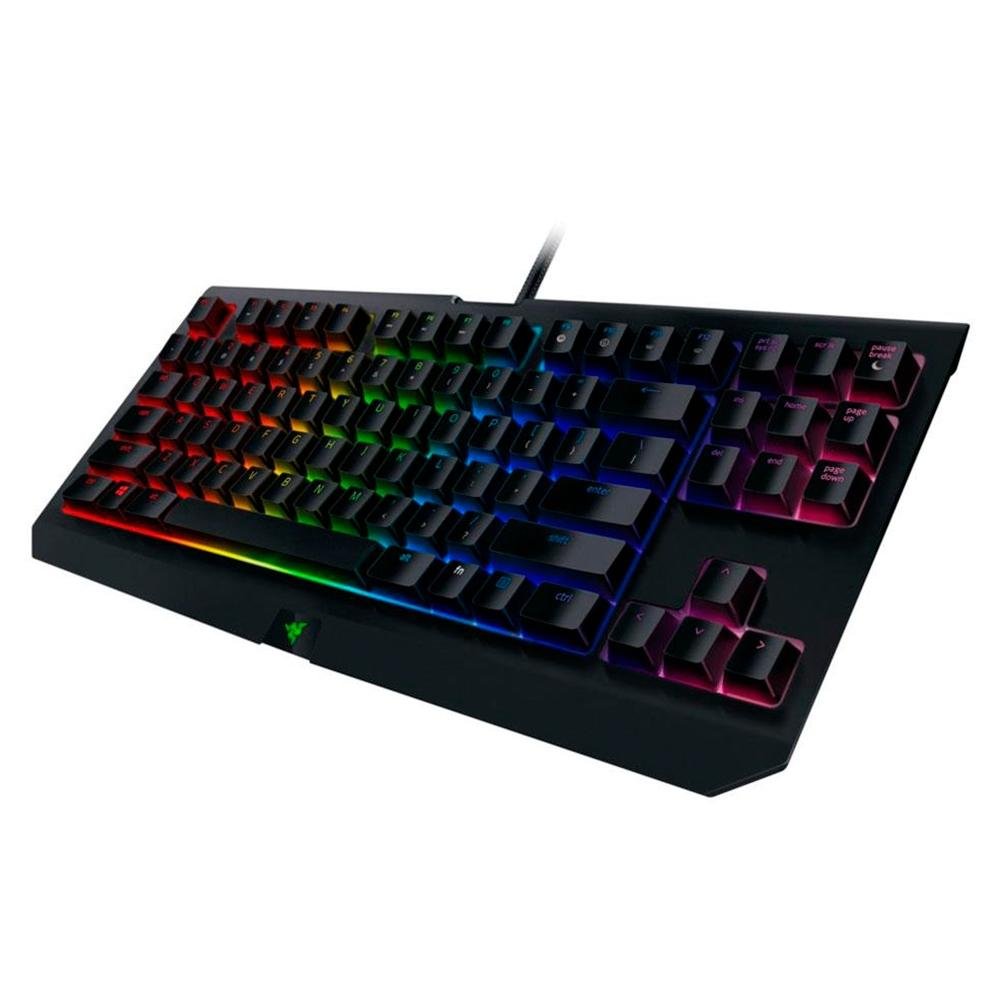 Teclado Mecânico Gamer Razer BlackWidow Tournament V2, Chroma, Razer Switch Yellow, US - RZ03-02190900-R3U1 Teclado Mecânico Gamer Razer BlackWidow Tournament V2, Chroma, Razer Switch Yellow, US - RZ03-02190900-R3U1