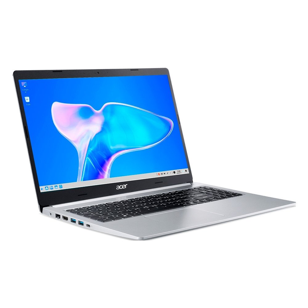 Notebook Acer Aspire 5 A515-45-R478, AMD Ryzen 5-5500U, 16GB RAM, 512GB SSD, 15.6 FHD LED, IPS, 60Hz, Linux Gutta - NX.AYDAL.00R - view 2