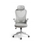 Cadeira de Escritório Husky Apta, Braço Retrátil, Até 120kg, Mesh Cinza, Reclínio 120º, Butterfly, Ajuste de Altura, Cinza - HCO700CZ