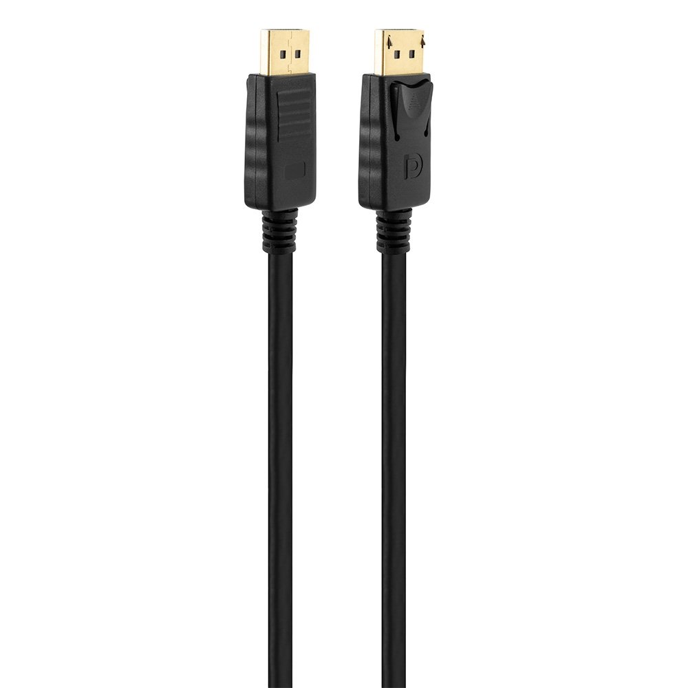 Imagem 2 de 6 do produto Cabo DisplayPort Storm Tech, 1.4, 8K 60Hz, 4K 144Hz, Emborrachado, 2 Metros - CBDP0006