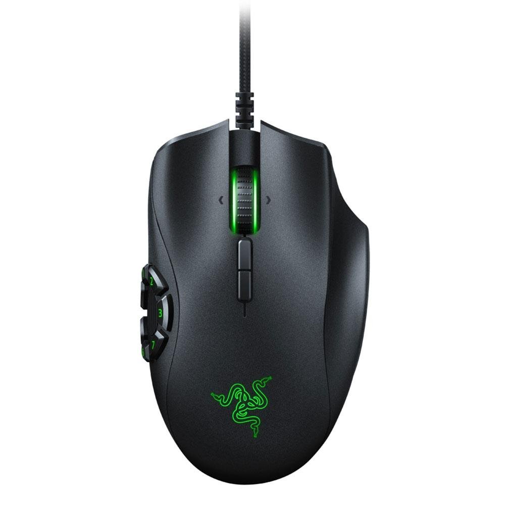 Imagem 4 de 13 do produto Mouse Gamer Razer Naga Trinity, Chroma, Mechanical Switch, 9/14/19 Botões, 16000DPI - RZ01-02410100-R3U1