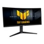 Monitor Gamer Curvo ASUS TUF 34"", WQHD, 250Hz, 0.5ms, Fast VA, FreeSync Premium, Altura Ajustável, Som Integrado, Preto - VG34WQML5A