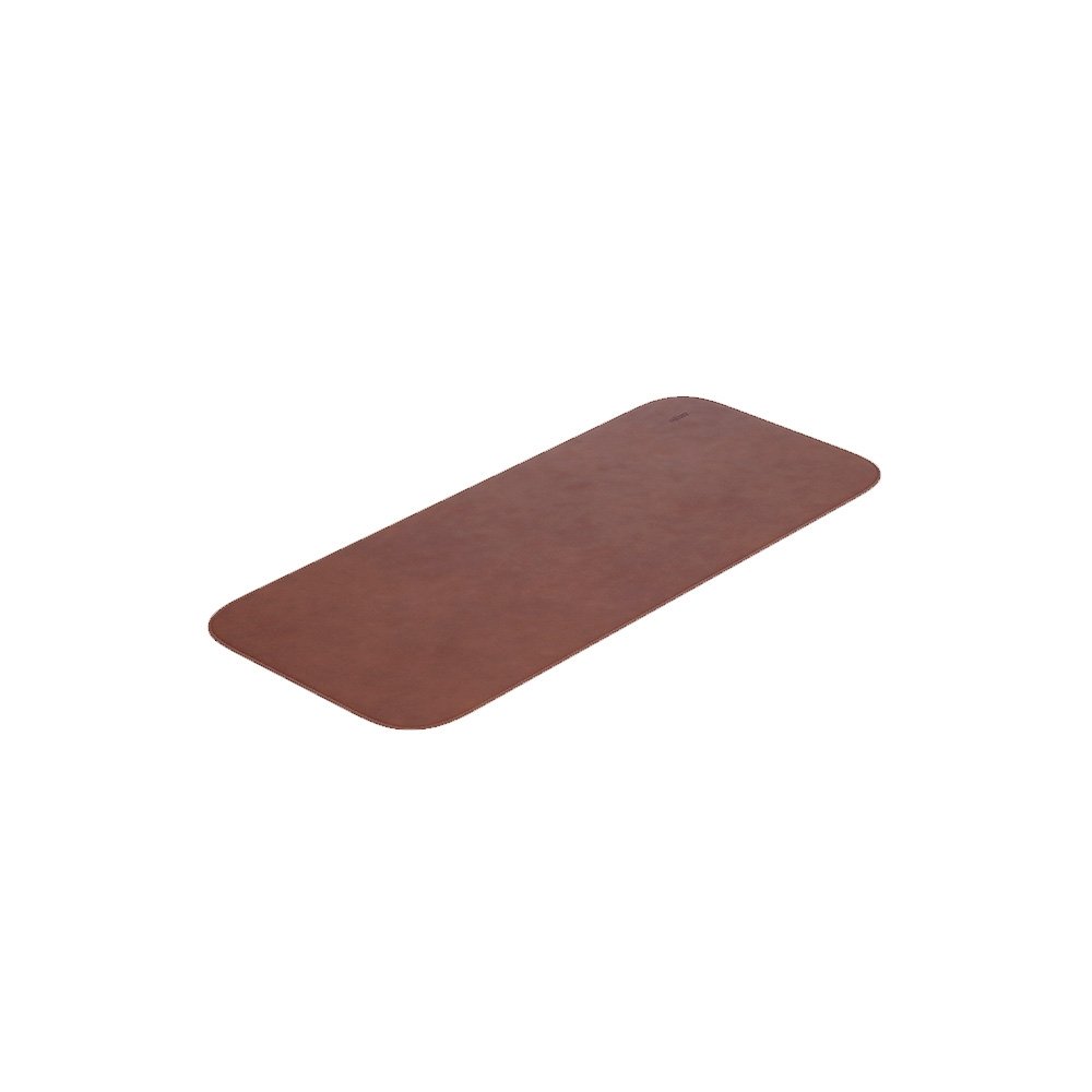 Deskpad Reliza, Estendido, 300x700mm, Courino Marrom - ( Balão.info - foto 3