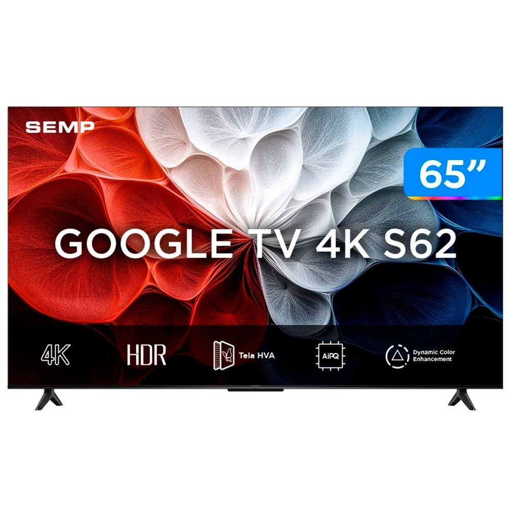 Smart TV 65"" TCL 4K UHD LED HVA Google TV 65S62 2025 - view 8
