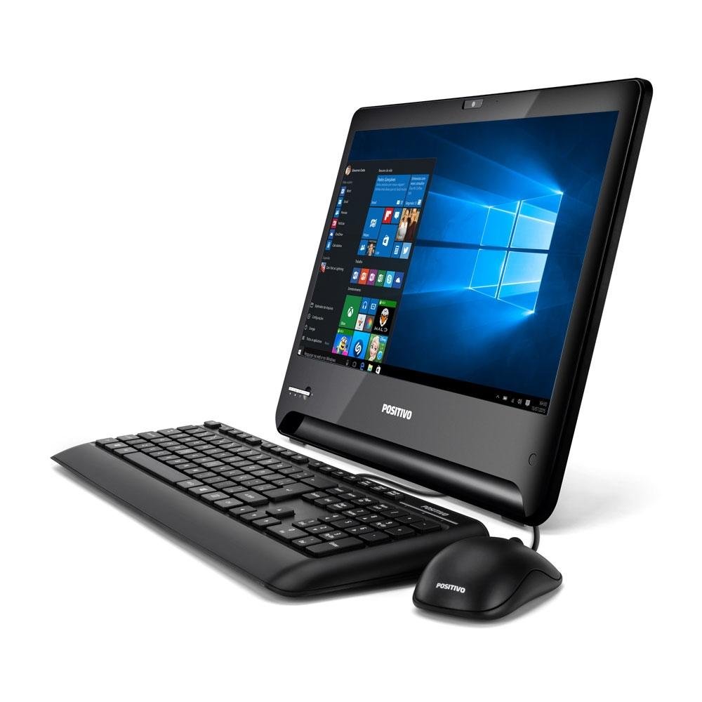 All in One Positivo A2100, Intel Core i3-7100U, 4GB, 500GB, 18.5´, FreeDOS - 1701293 All in One Positivo A2100, Intel Core i3-7100U, 4GB, 500GB, 18.5´, FreeDOS - 1701293