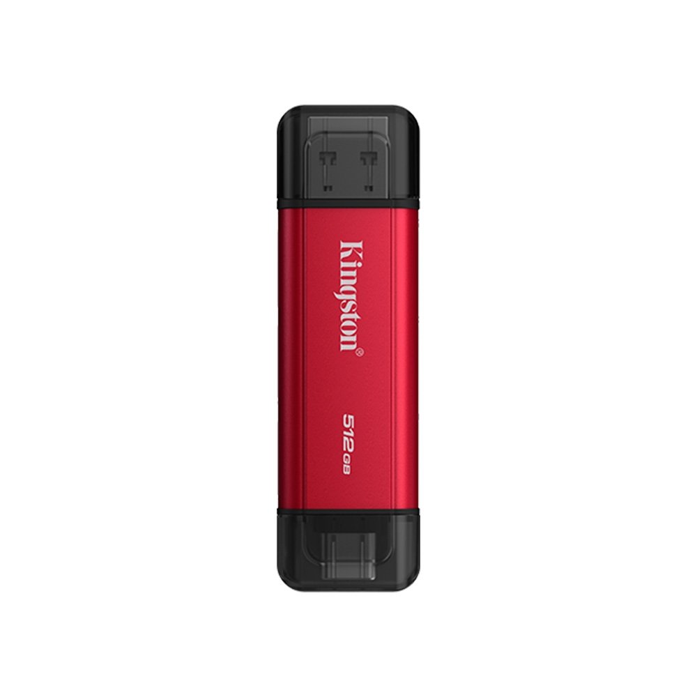 SSD Externo Portátil Kingston, 512GB, Dual USB-A/C, Leitura 1050 MB/s, Gravação 950 MB/s, USB 3.2 Gen 2 - SPSD/512GB - view 3