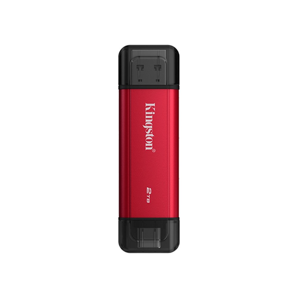 SSD Externo Portátil Kingston, 2TB, Dual USB-A/C, Leitura 1050 MB/s, Gravação 950 MB/s, USB 3.2 Gen 2 - SPSD/2TB - view 3