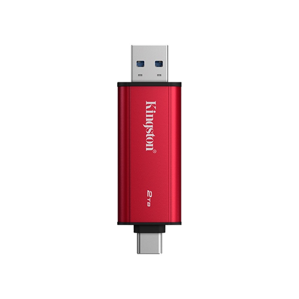 SSD Externo Portátil Kingston, 2TB, Dual USB-A/C, Leitura 1050 MB/s, Gravação 950 MB/s, USB 3.2 Gen 2 - SPSD/2TB - view 4