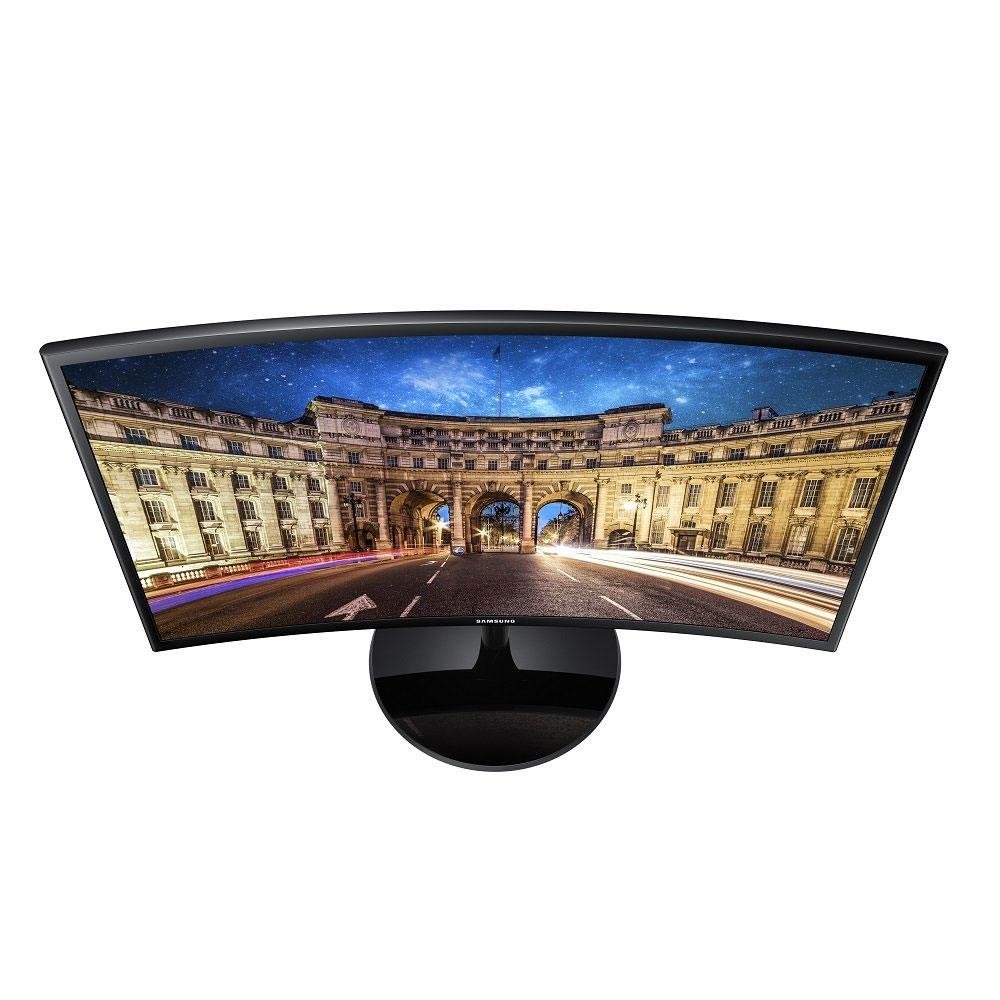 Monitor Curvo Samsung 27", FHD, 60Hz, VA, HDMI e VGA, FreeSync, Preto - LC27F390FHLMZD