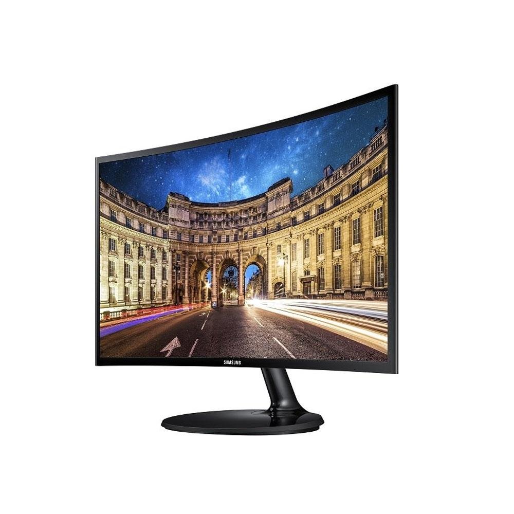 Monitor Curvo Samsung 27", FHD, 60Hz, VA, HDMI e VGA, FreeSync, Preto - LC27F390FHLMZD