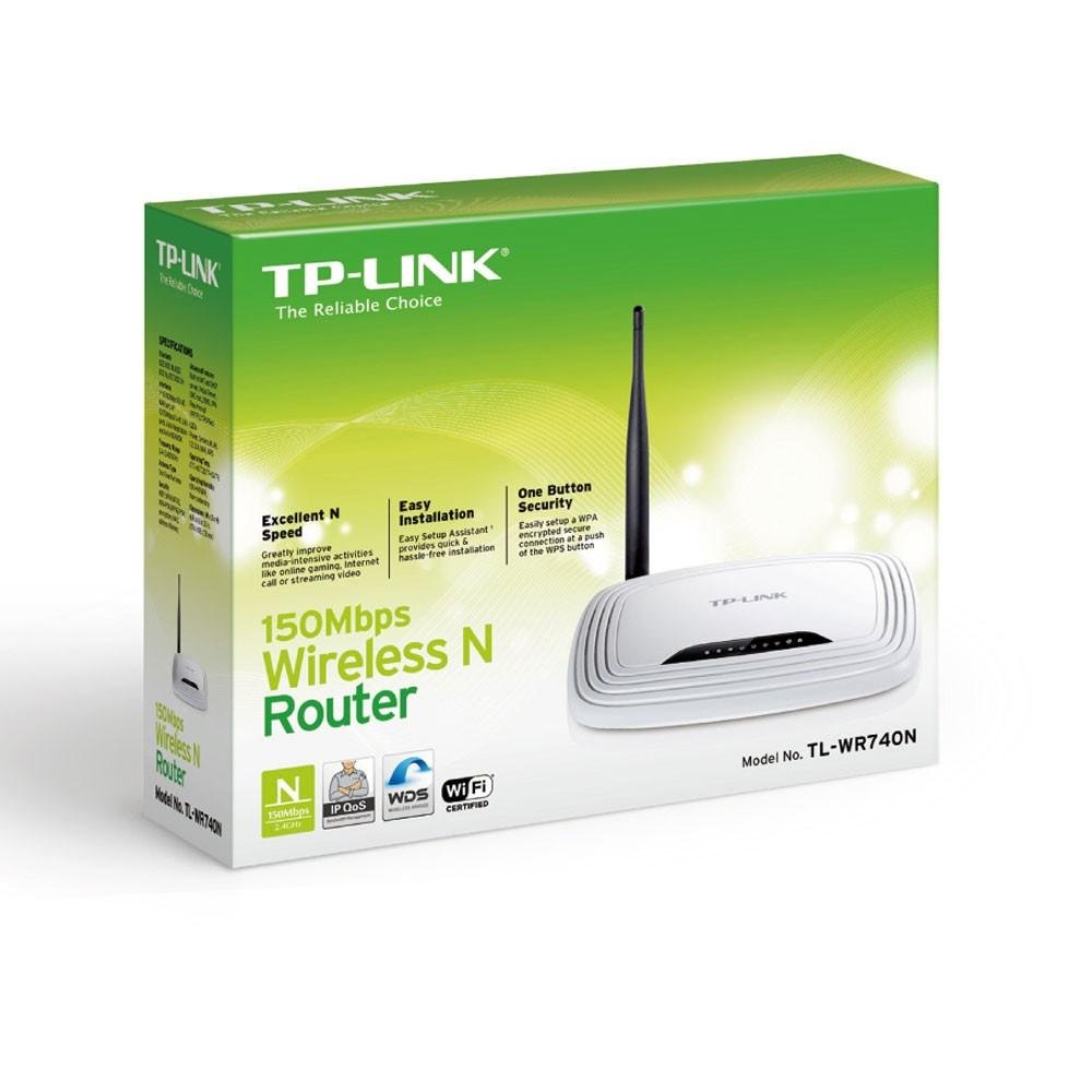 Roteador TP-Link 150Mbps Wireless Lite N TL-WR740N