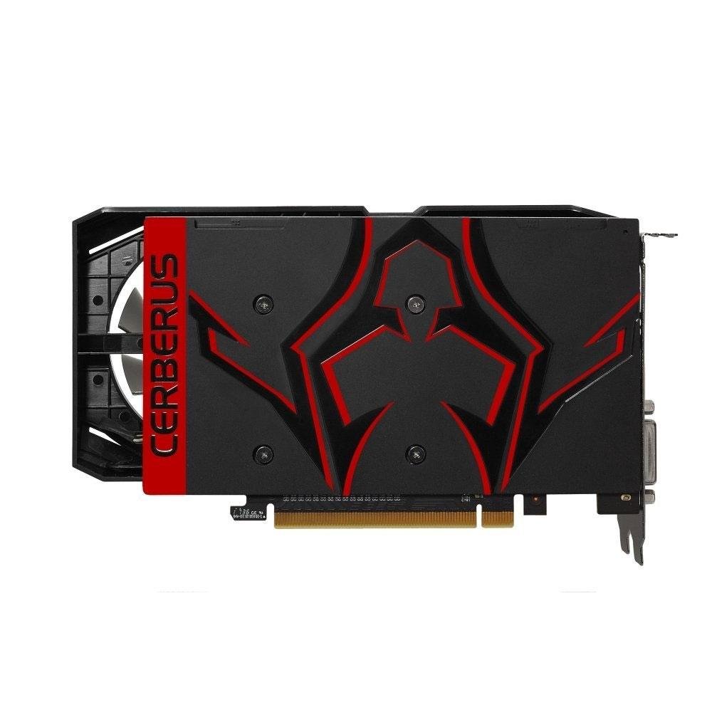 Placa de Vídeo GTX 1050 Ti Asus NVIDIA GeForce OC Cerberus, 4GB GDDR5 - CERBERUS-GTX1050TI-O4G