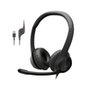 Headset com fio USB Logitech H390 com Almofadas, Controles de Áudio Integrado e Microfone com Redução de Ruído - 981-000014