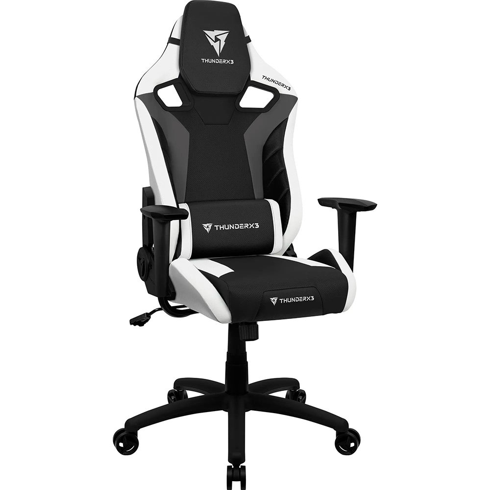 Cadeira Gamer ThunderX3 XC3, Até 120Kg, Reclinável, Com Almofadas, Cilindro de Gás Classe 4, Branca - 78310 - view 2
