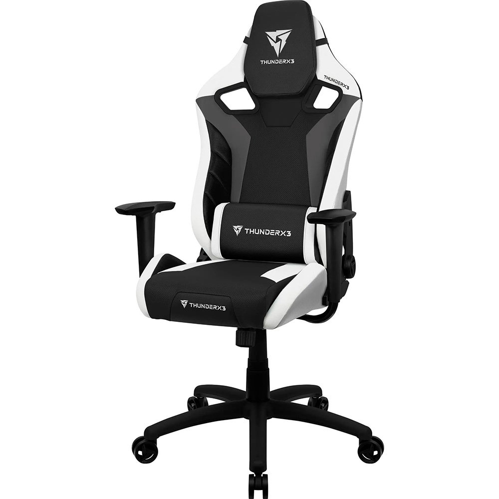 Cadeira Gamer ThunderX3 XC3, Até 120Kg, Reclinável, Com Almofadas, Cilindro de Gás Classe 4, Branca - 78310 - view 3
